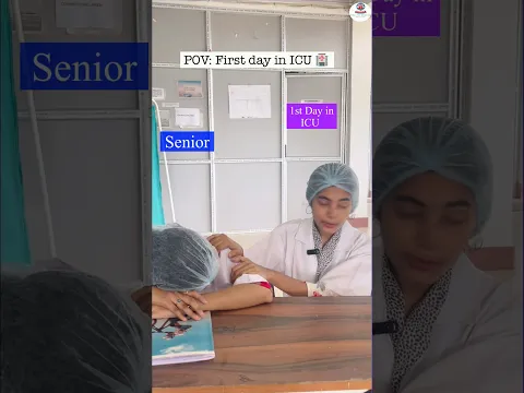 First Day in ICU | Entertainment one | Health Sector #Shorts #nursing