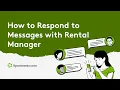 How to Respond to Messages with Apartments com Rental Manager