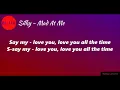 Silky - Mad At Me (Lyrics)