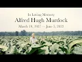Alfred Hugh Murdock Memorial
