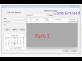 Create Phone Directory using Text File Part 1 Creating User Interface of Phone Directory