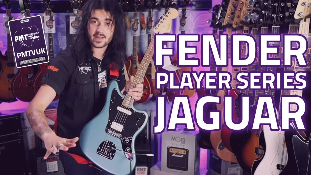 New 2018 Fender Player Series Jaguar Guitar - Replacing The Made In Mexico Range