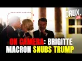 LIVE Donald Trump s Awkward Kiss Goodbye With French First Lady Brigitte As Macron Looks On