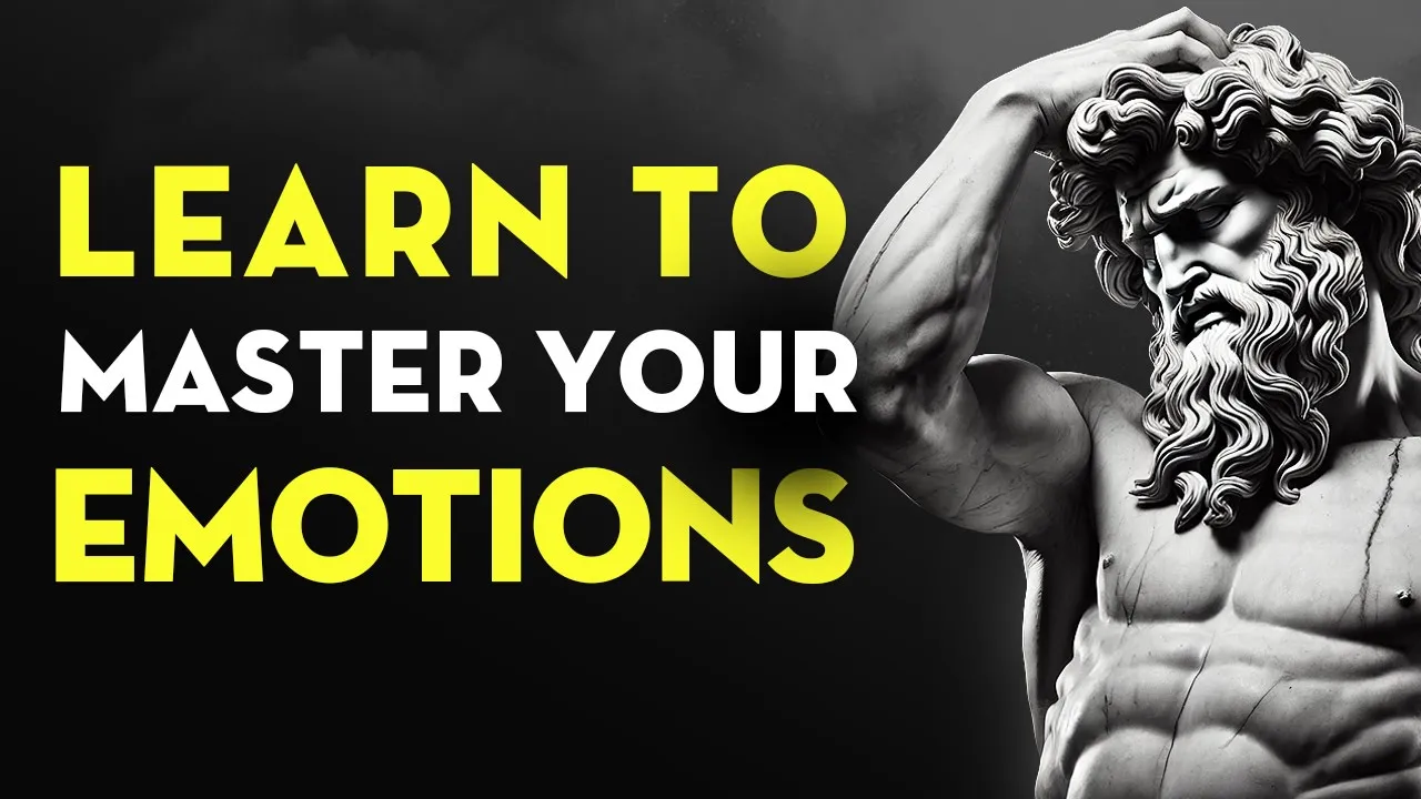 Outline Video Learn How To Take Control Of Your Emotions With Stoicism | Soic Lessons By Marcus Aurelius