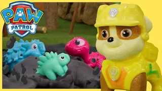 Bebés Dinos a Afundar | Patrulha Pata | Brinquedos para Crianças