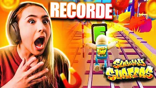 BATI MEU RECORDE NO SUBWAY SURFERS! (mais de 10k)