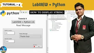 Labview Python Tutorial 4 Strings in Python with Labview LabVIEW Python Series