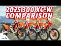 2025 KTM 300 XCW Models Breakdown - Base Champion Hard Enduro and Factory Editions
