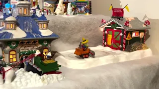 Department 56 North Pole Series Christmas Village TIME LAPSE SET UP