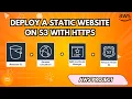 Deploy Static Website to AWS S3 with HTTPS using CloudFront