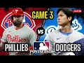 Download Lagu Philadelphia Phillies vs Los Angeles Dodgers-  NLDS Playoffs: Game 3 - Live Stream - Color Radio