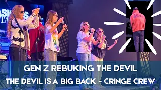 Gen z rebuke the devil with slang words song
