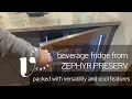 Zephyr Presrv ADA Beverage Cooler Review Best Under-Counter Drink Fridge