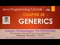 Java for beginners - Chapter 28 Generics in Java Generic method and generic class