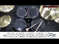 제니(JENNIE) - Handlebars (feat. Dua Lipa)/드럼악보/Drum cover