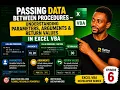 Passing Data Between Procedures - Understanding Parameters Arguments Return Values in Excel VBA