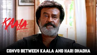 kaala movie scene hindi convo between kaala and hari dhadha rajinikanth pa ranjith lyca