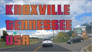 DRIVING AROUND KNOXVILLE TENNESSEE SEPTEMBER 16 2021