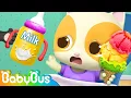 Download Lagu Rainbow Ice Cream Song | Yummy Food Family | Nursery Rhymes | Kids Songs | Baby Cartoon | BabyBus