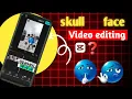 Skull Face Viral Skull Emoji CapCut Trend 2025