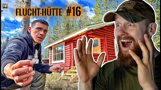 Das Blockhaus in SCHWEDEN ist fertig! Fluchthütte von Survival Mattin #16 | Fritz Meinecke reagiert