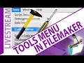 Tools Menu in FileMaker Pro-FileMaker 19 Tools Menu-FileMaker 19 Training Live-FileMaker Training