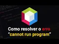 NetBeans IDE Como resolver o erro cannot run program