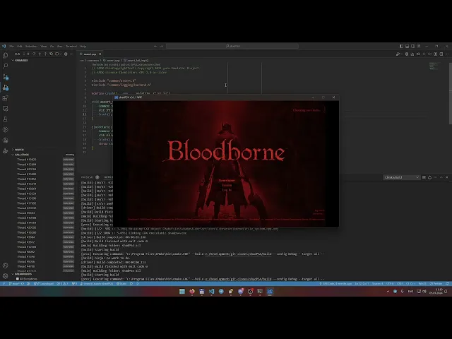 Shadps4-v0.1.1 WIP bloodborne progress
