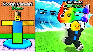$0 to $1 TRILLION in Roblox Escape Tsunami For Brainrots!