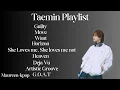 Taemin Playlist #kpop #taemin #shinee #kpopplaylist #guilty @ml.kpop19 @taemin_bpm