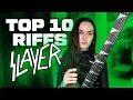 Lagu My TOP 10 Slayer Riffs (Tribute to Jeff Hanneman)