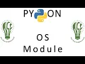Built-in Modules in Python OS Module in Python