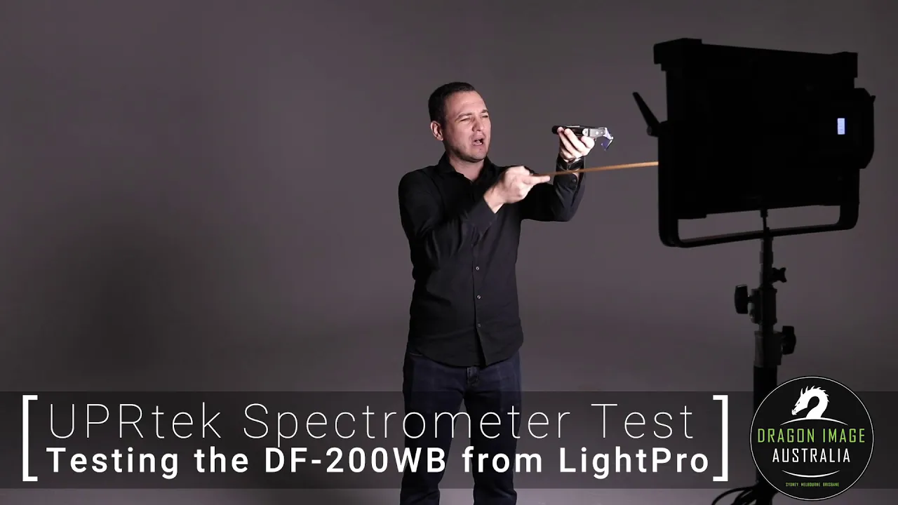 UPRTek Spectrometer  - CRI and TLCI Colour Accuracy LED Test: LightPro DF-200WB