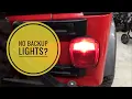 Jeep TJ Reverse Light Quick Fix