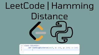 LeetCode Hamming Distance Python