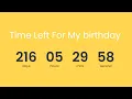 Countdown Timer Using HTML CSS And JAVASCRIPT Source Code Day 43 Off 100 Days Project