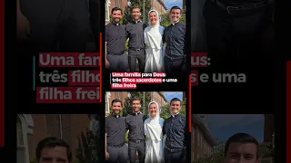 Three Brothers Became Priests Their Sister A Nun What A Beautiful Gift To God Catholic Family 