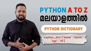 Python Dictionary in Malayalam Python Full Course in Malayalam Python For Beginners to advanced