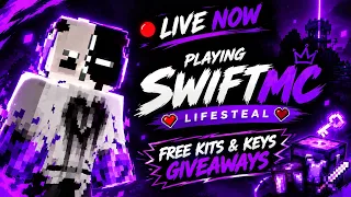 😱 BEST FREE LIFESTEAL SMP! | SWIFT MC | 1.21+ | JAVA + BEDROCK | FREE KITS 🔥