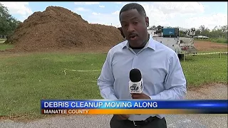 Manatee County debris cleanup moving along