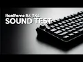 Realforce R4 MK Sound Test