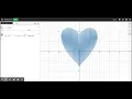 Desmos the beating heart