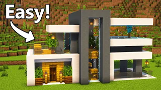 Minecraft | How to build a Ultimate Modern House 🏠 [Tutorial]