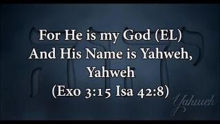 his name is yahweh