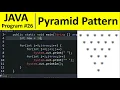 Java Program - Print Reverse Pyramid Star Pattern in Java
