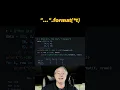 Print tabular data from Python lists using MODERN formatting strings