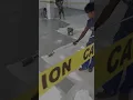 Rubberized Floor Paint Project - KenMotion Engineering Services