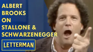 Albert Brooks On Sylvester Stallone Arnold Schwarzenegger Letterman