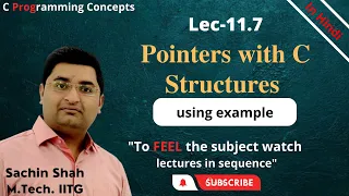 C programming Structures in C Nested Structure Pointer with structure
