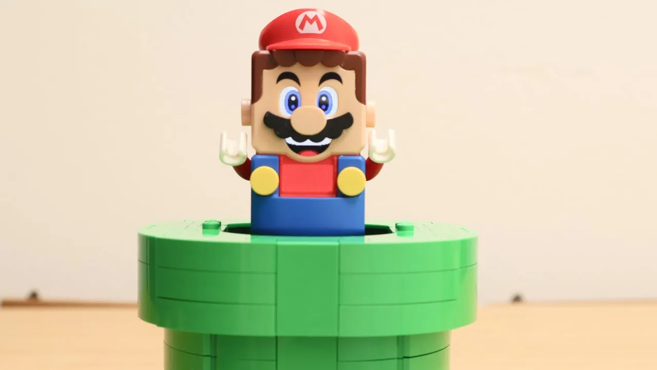 LEGO Super Mario stop motion anime !「LEGO Piranha Plant part1」レゴマリオ「レゴパックンフラワー ①」